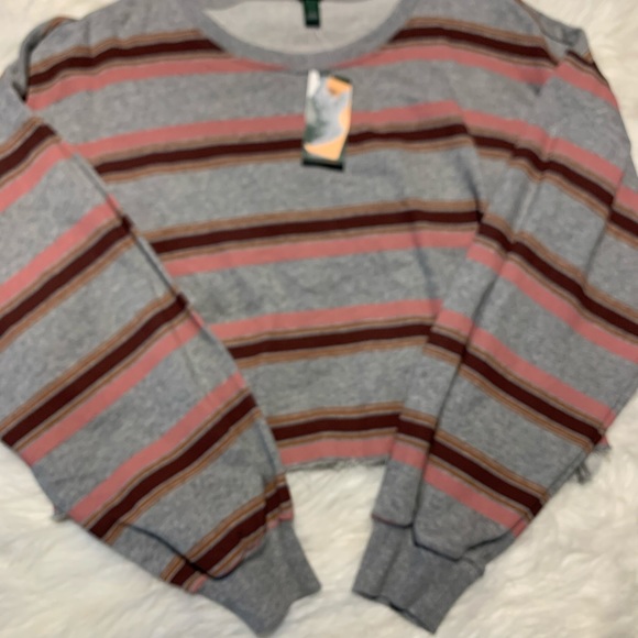 COPY - Wild Fable Striped Crop Top